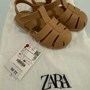 Zara Kids Tan Sandals